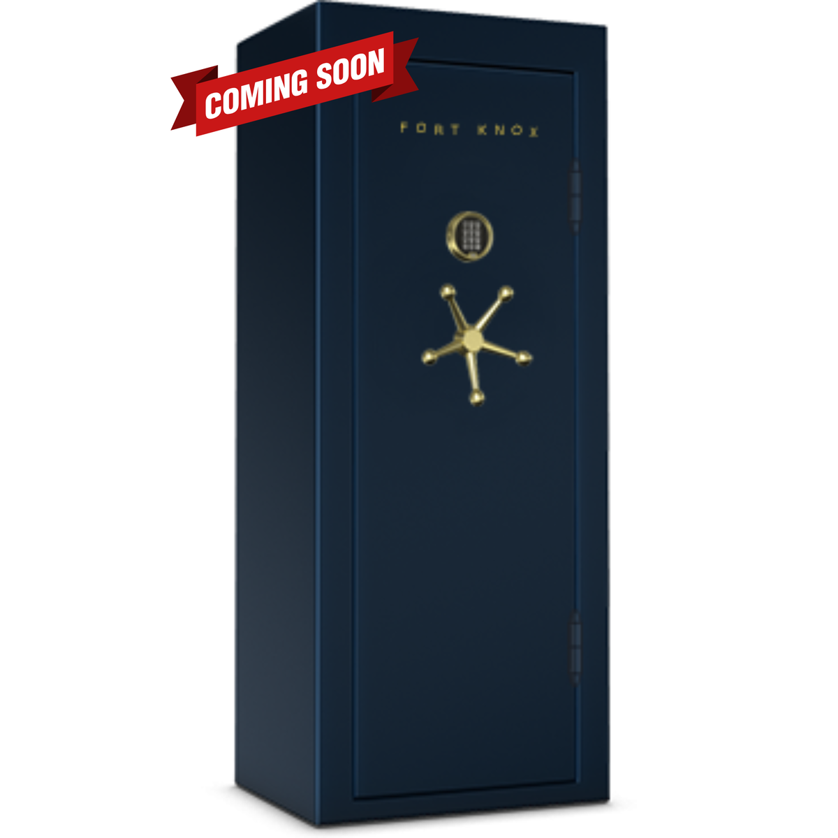 Fort Knox | Marquise 6026 | Jewelry & 3 Watch-Winders / Home Safe | Midnight Blue