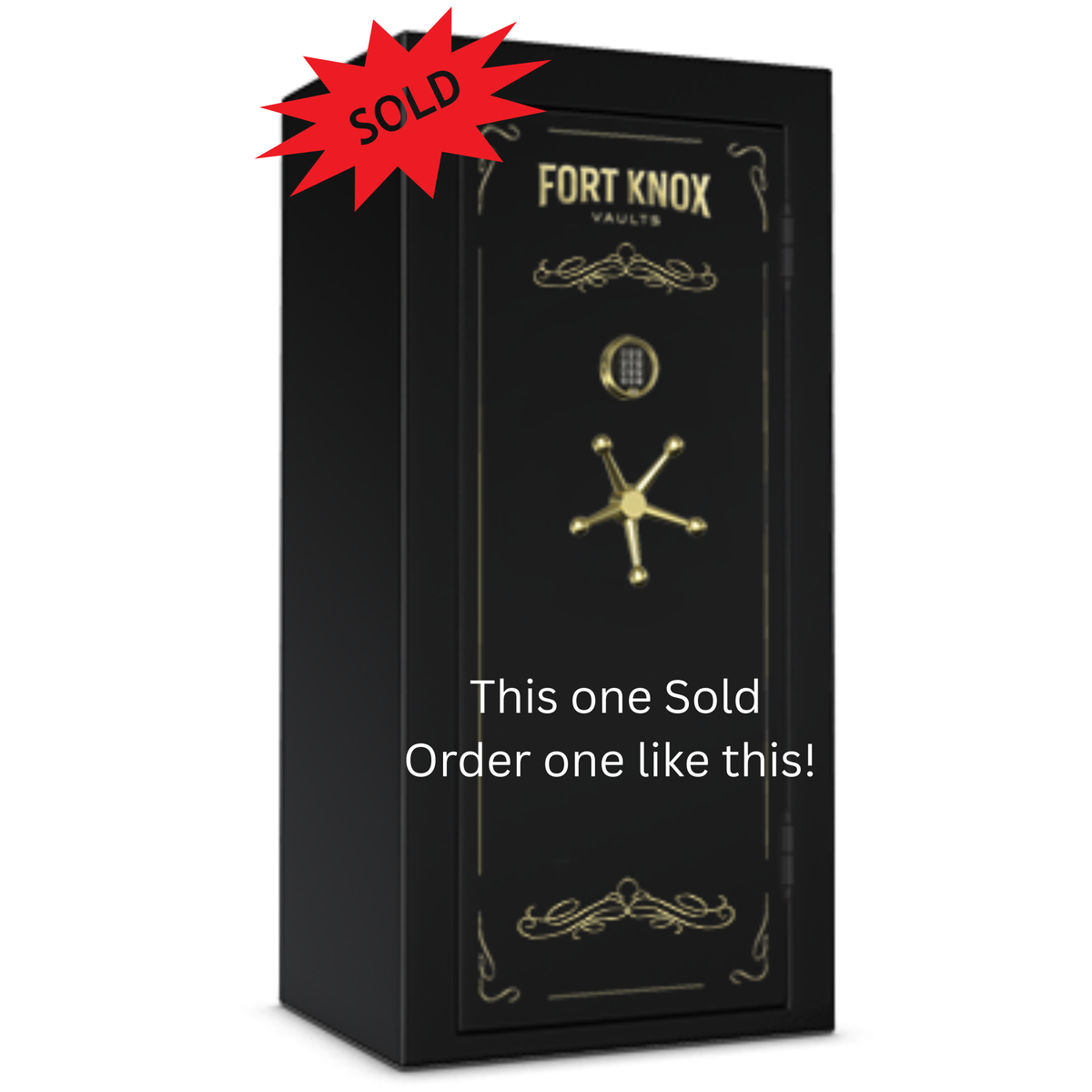 Fort Knox | Protector 6031 Jewelry / Gun Safe | Jet Black Gloss