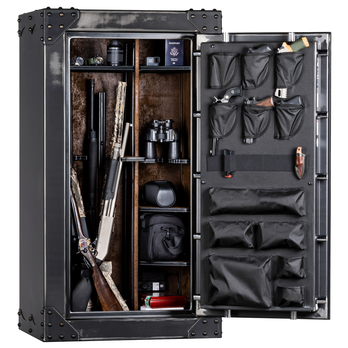 Ironworks AIW 6033X Door Open at Full Swing