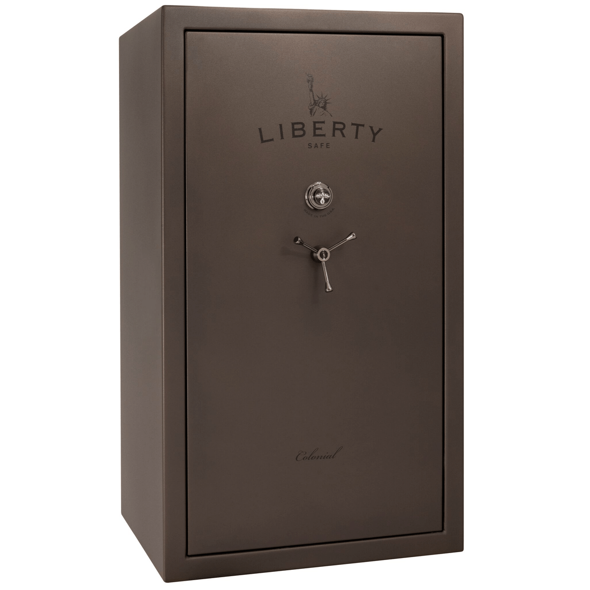 Colonial Series | Level 4 Security | 75 Minute Fire Protection | 50 | DIMENSIONS: 72.5&quot;(H) X 42&quot;(W) X 27.5&quot;(D*) | Bronze Textured | Mechanical Lock