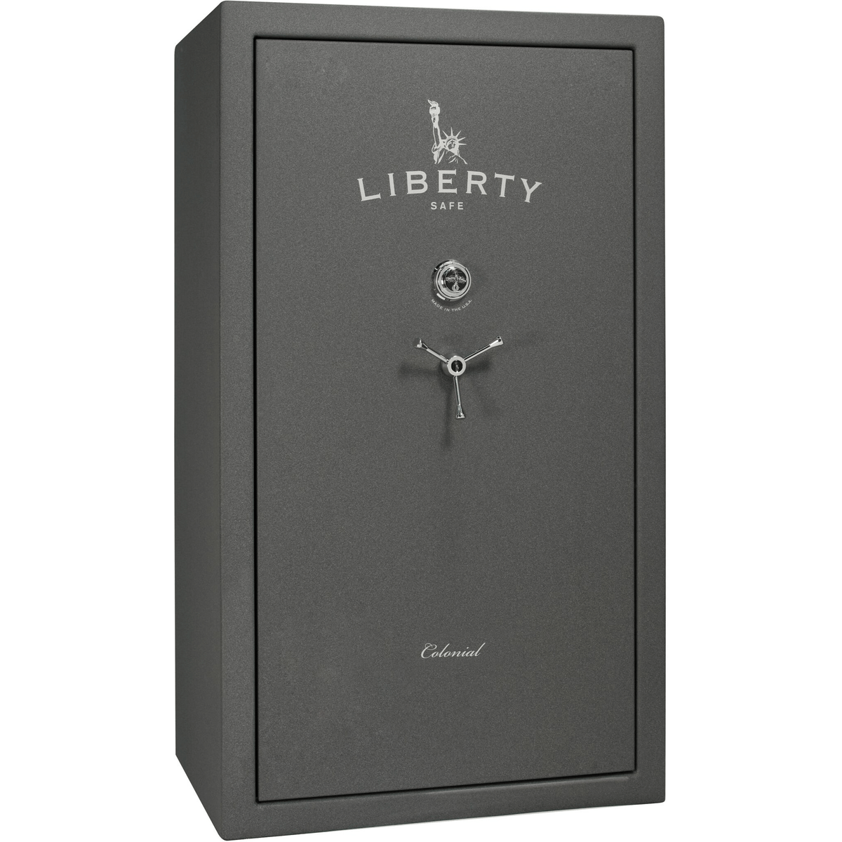 Colonial Series | Level 4 Security | 75 Minute Fire Protection | 50 | DIMENSIONS: 72.5&quot;(H) X 42&quot;(W) X 27.5&quot;(D*) | Granite Textured | Mechanical Lock