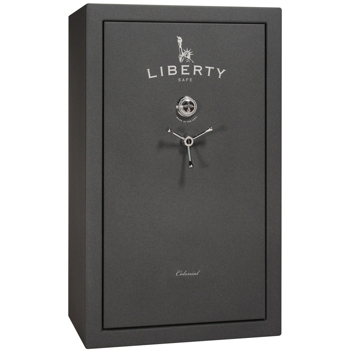 Colonial Series | Level 4 Security | 75 Minute Fire Protection | 30 PRO FLEX | DIMENSIONS: 60.5&quot;(H) X 36&quot;(W) X 22&quot;(D*) | Granite Textured | Mechanical Lock - Closed