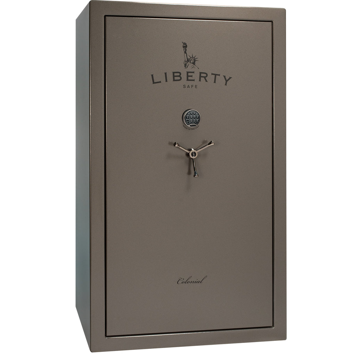 Colonial Series | Level 4 Security | 75 Minute Fire Protection | 50 PRO FLEX | DIMENSIONS: 72.5&quot;(H) X 42&quot;(W) X 27.5&quot;(D*) | Gray Marble | Electronic Lock - Closed