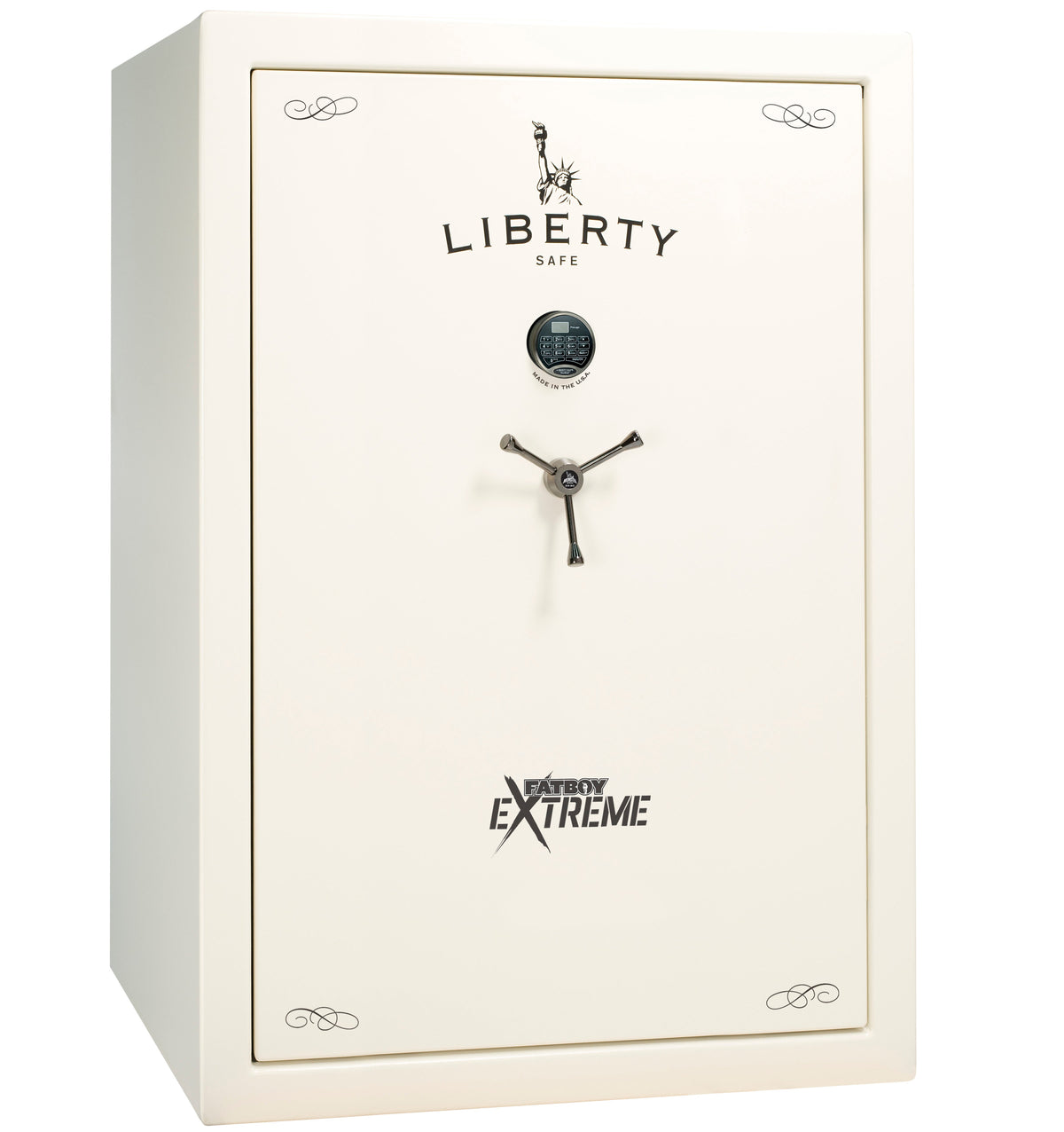 Fatboy 64 Extreme - Textured White Elock | Level 5 Security | 110 Minute Fire Protection