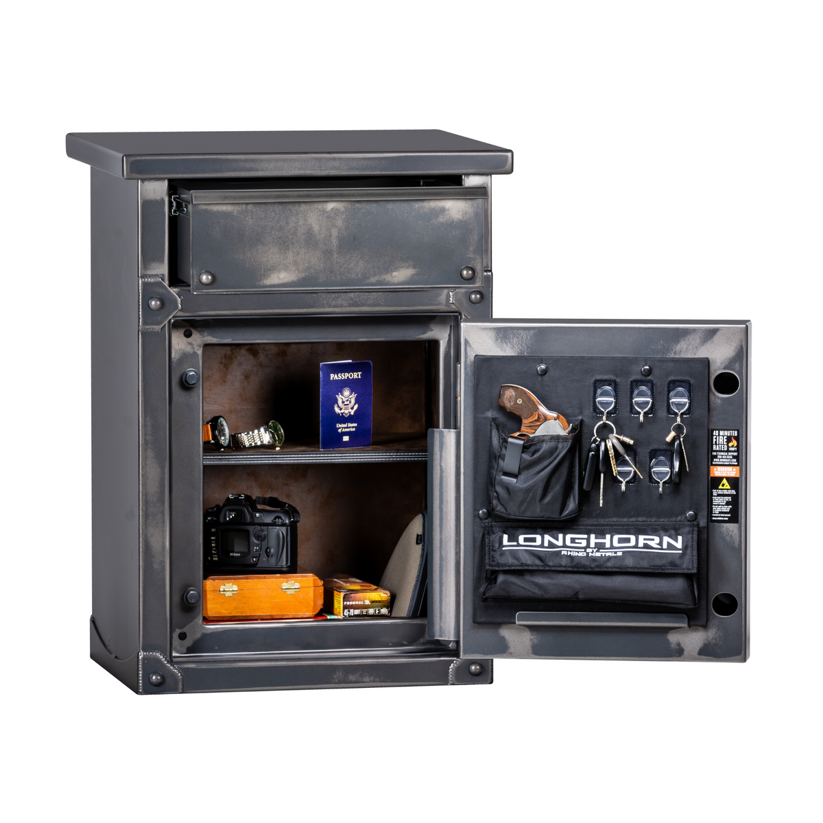 Longhorn Nightstand / End Table Series | 40 Minute Fire Rating | LNX3022