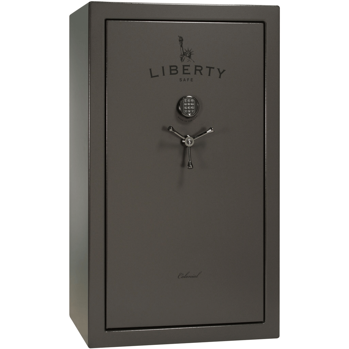 Colonial Series | Level 3 Security | 75 Minute Fire Protection | 50XT | DIMENSIONS: 72.5&quot;(H) X 42&quot;(W) X 30.5&quot;(D) | Black Textured | Electronic Lock