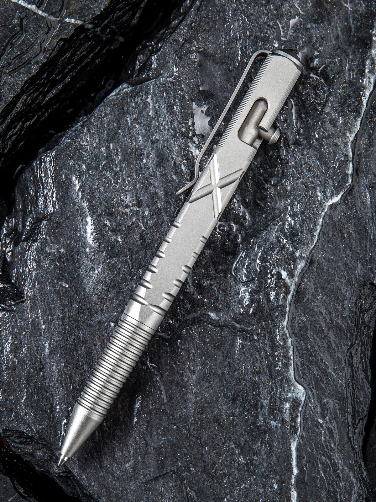 CIVIVI C-Quill | Gray Hard Anodized Aluminum Pen