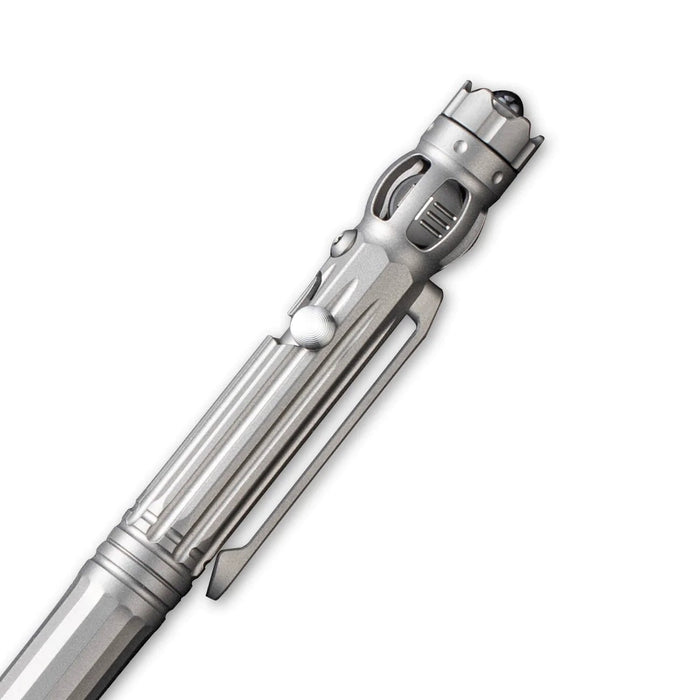 WE Baculus | Plain Titanium Pen w/ a Spinner Bearing on Top