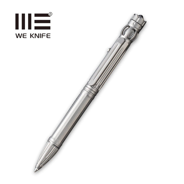 WE Baculus | Plain Titanium Pen w/ a Spinner Bearing on Top